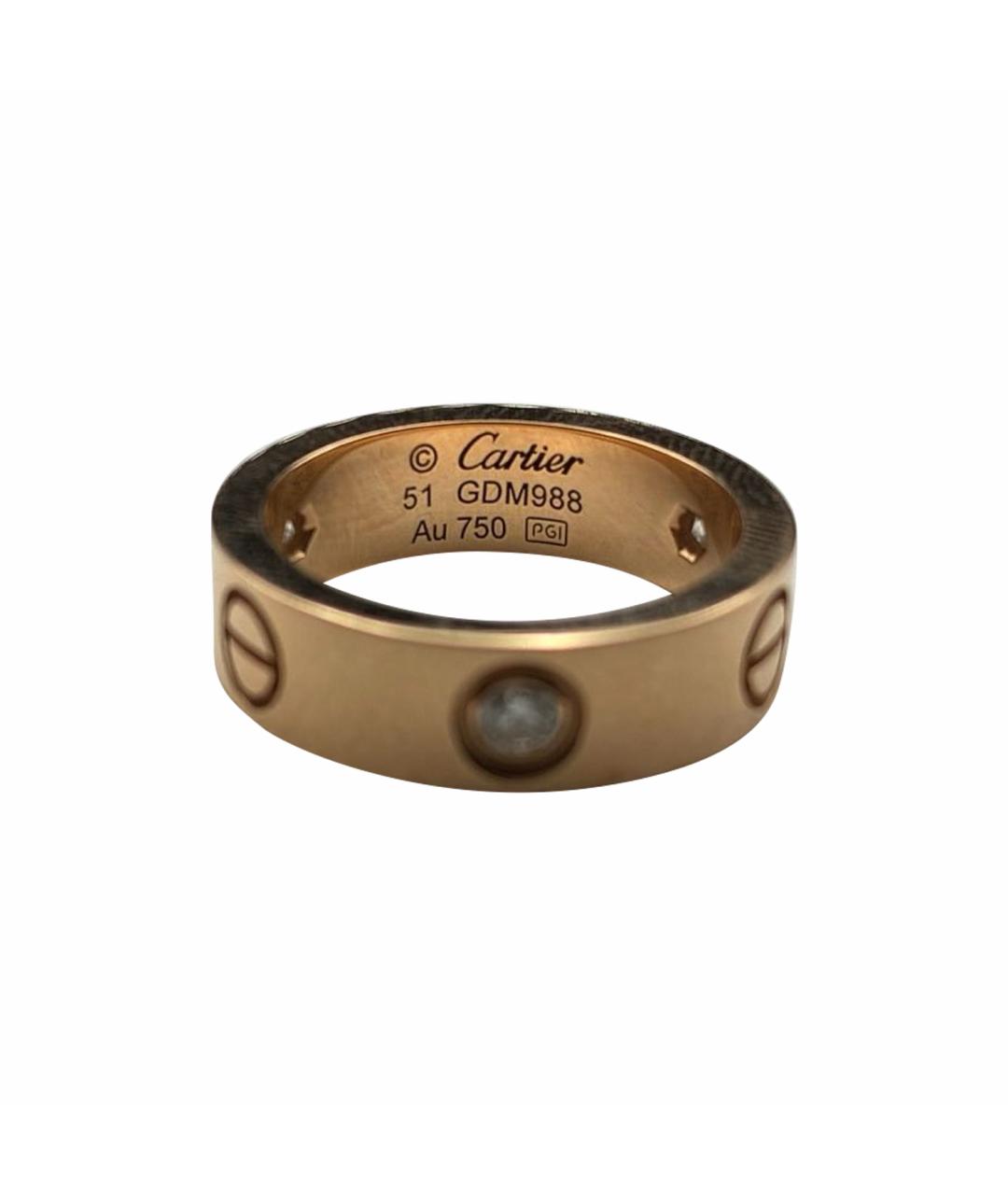 CARTIER Золотое кольцо из розового золота, фото 1