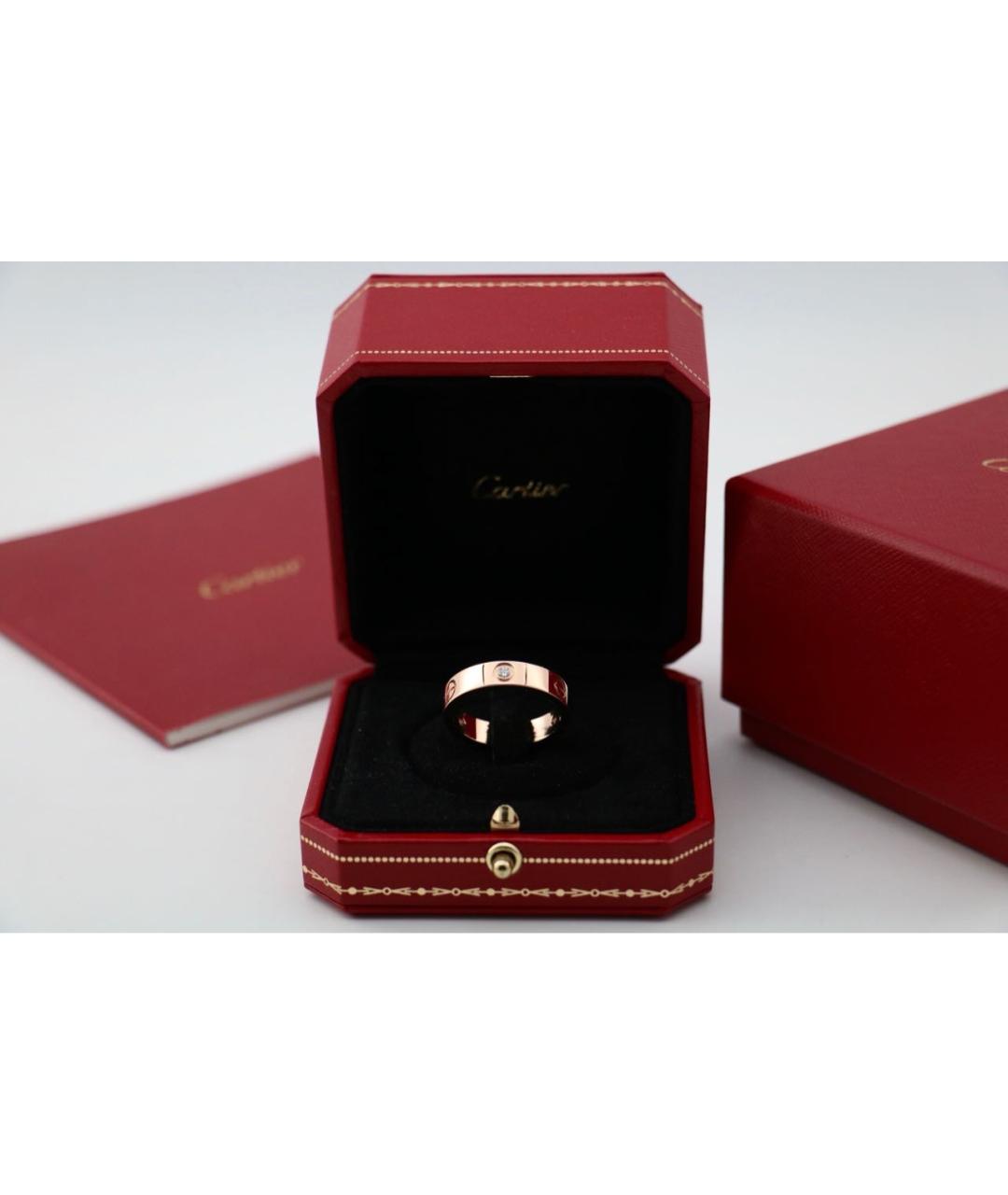 CARTIER Золотое кольцо из розового золота, фото 5