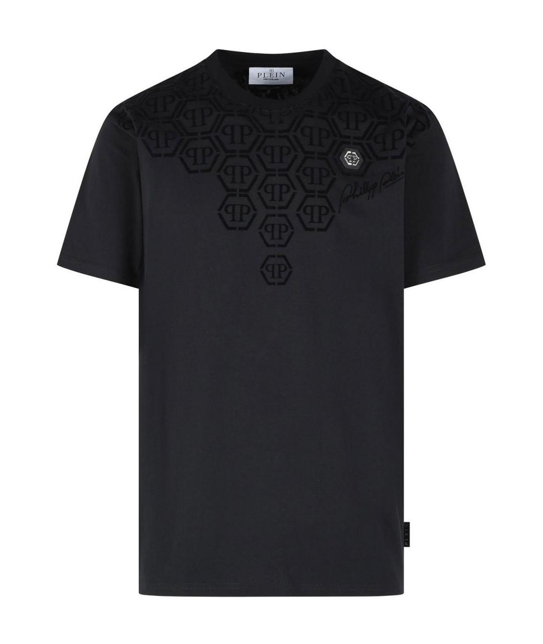 PHILIPP PLEIN Черная футболка, фото 1