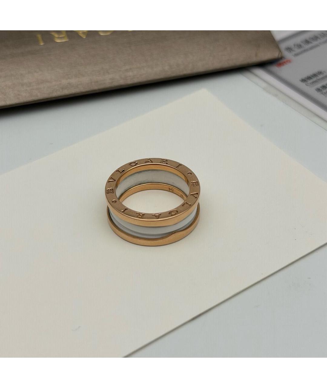 BVLGARI Золотое кольцо из розового золота, фото 3