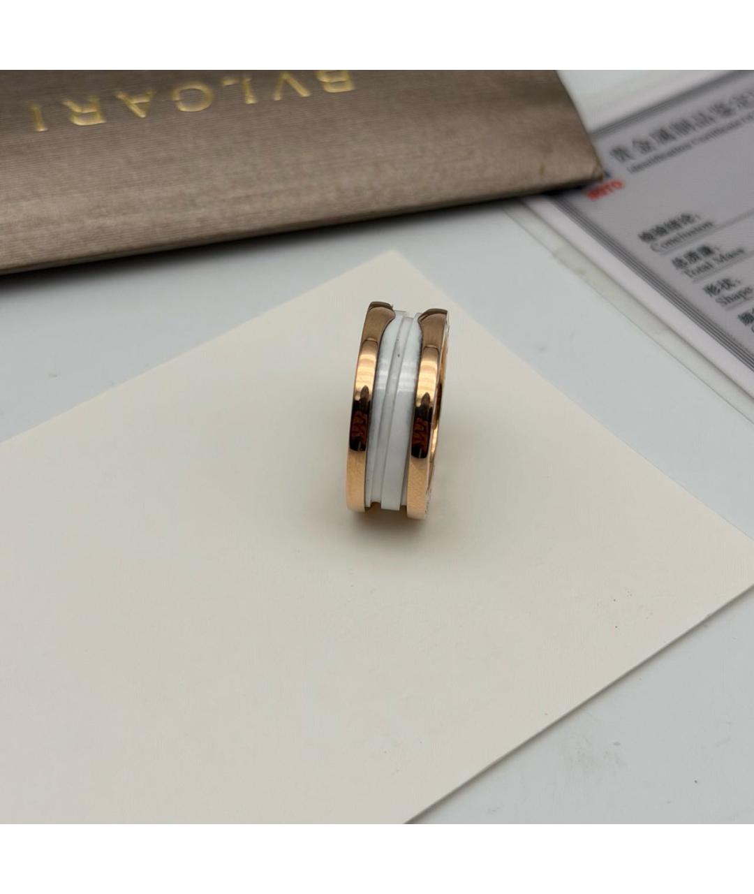 BVLGARI Золотое кольцо из розового золота, фото 8