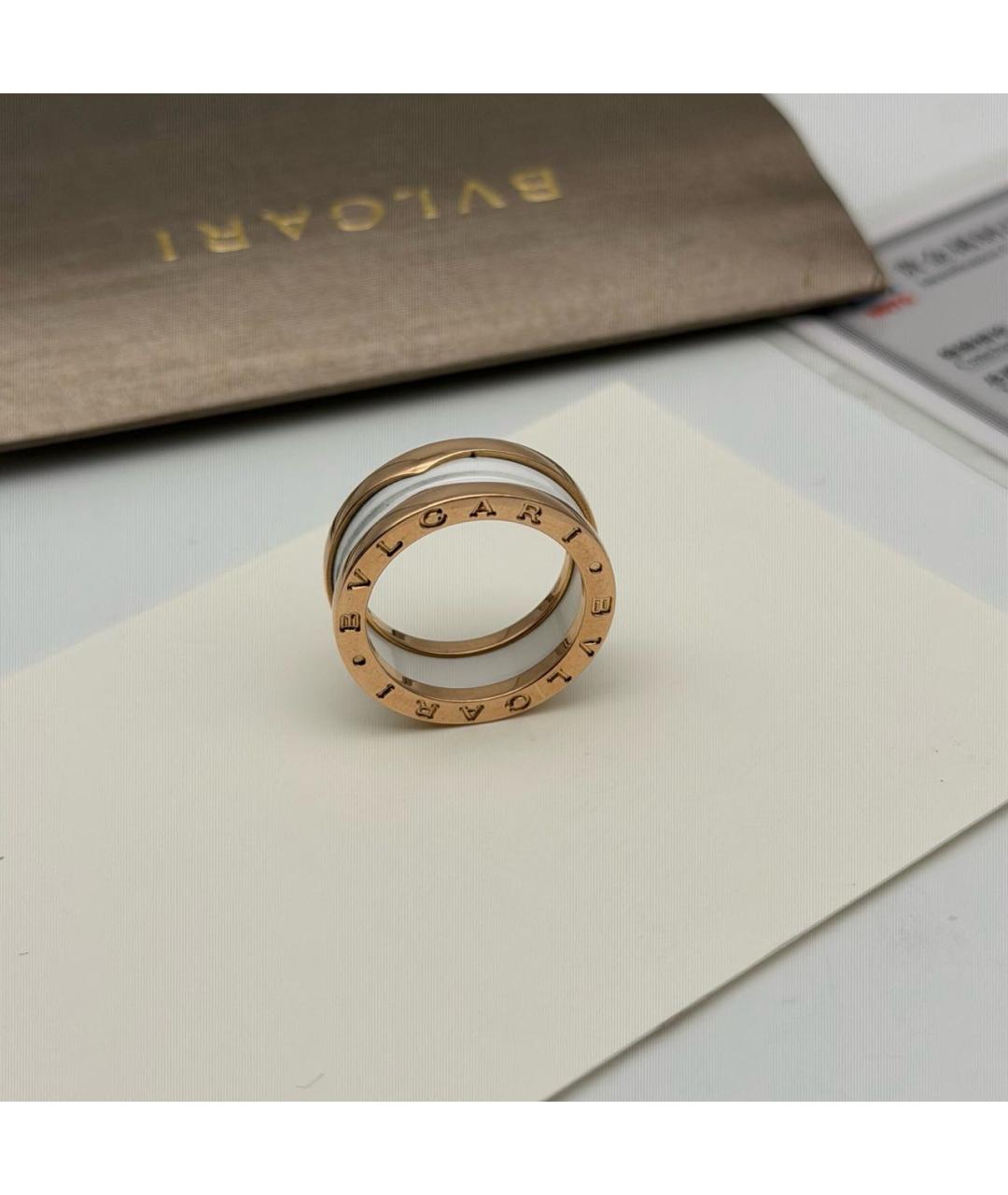 BVLGARI Золотое кольцо из розового золота, фото 2