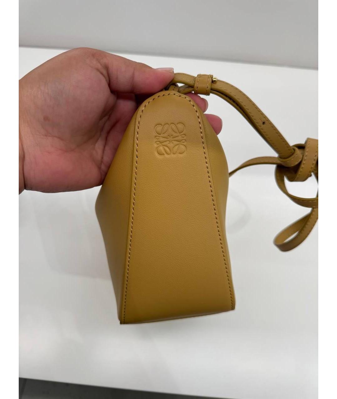 LOEWE Оранжевая кожаная сумка через плечо, фото 2