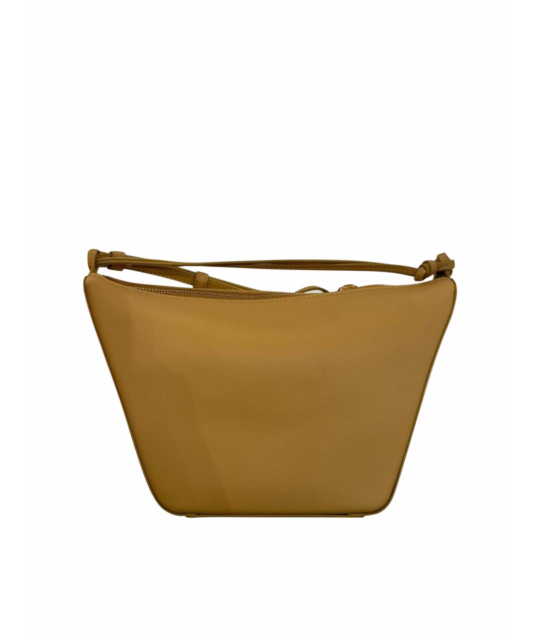 LOEWE Оранжевая кожаная сумка через плечо, фото 1
