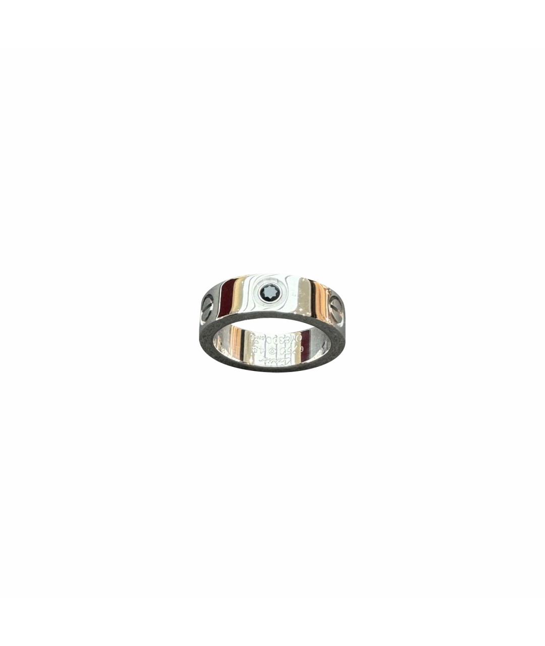 CARTIER Серебряное кольцо из белого золота, фото 1