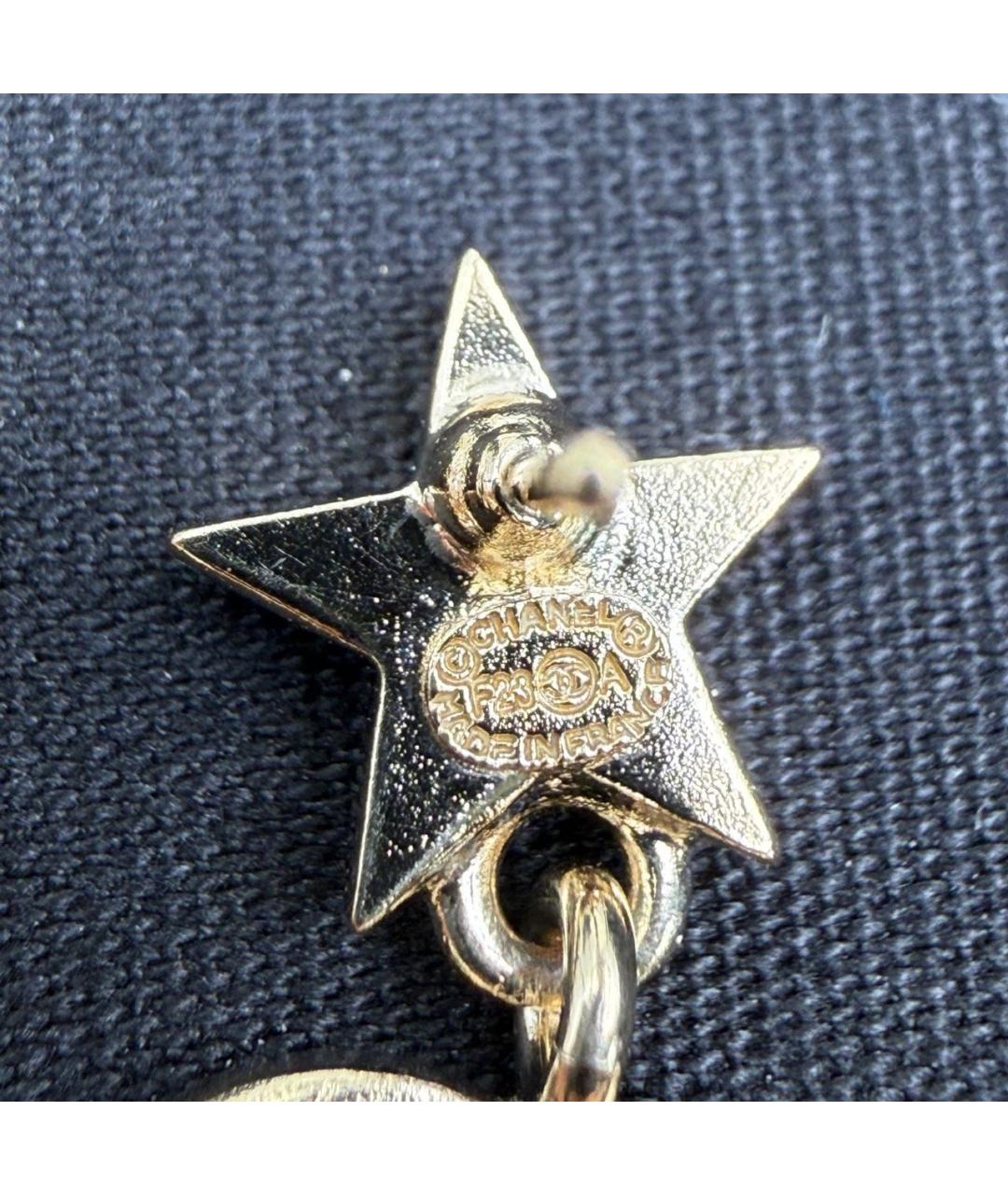 CHANEL Золотые серьги, фото 4