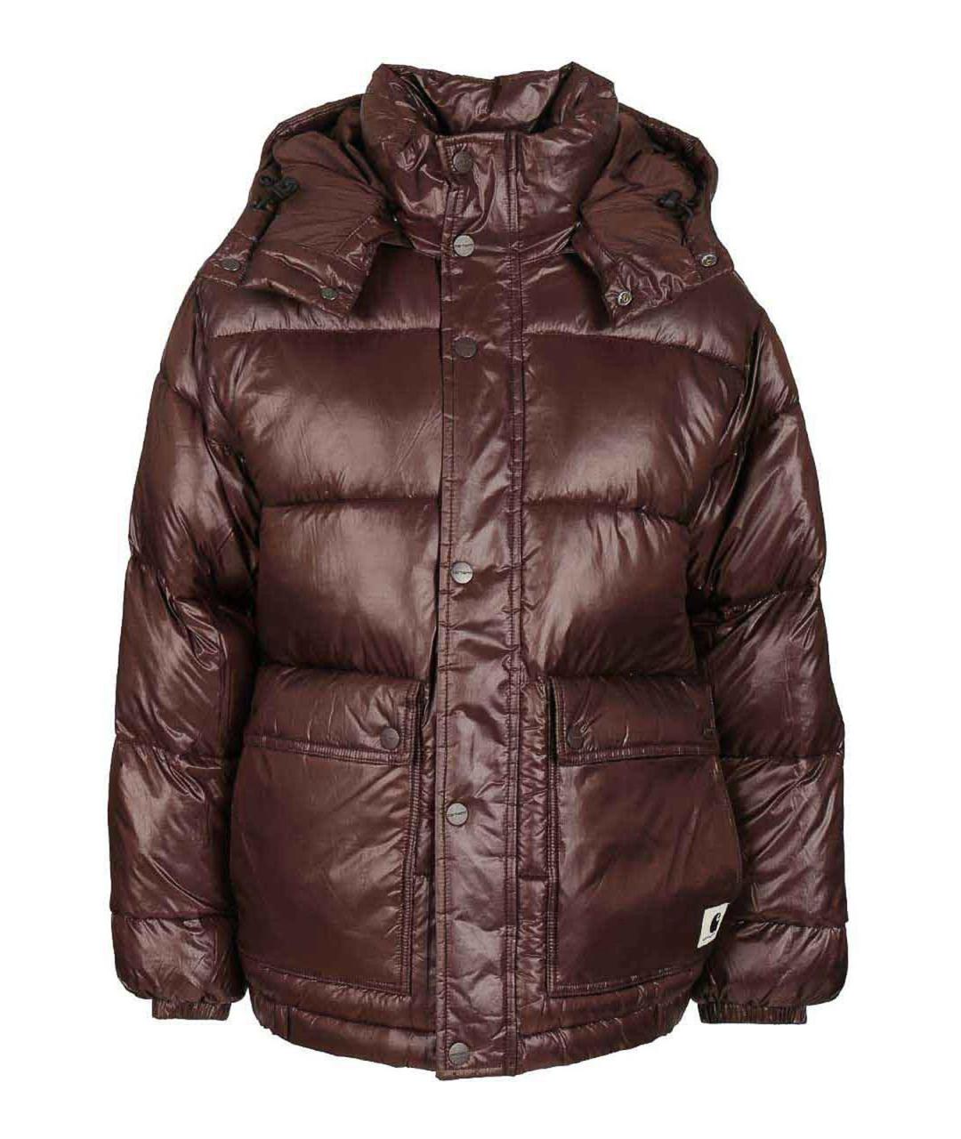 CARHARTT Коричневая полиэстеровая куртка, фото 1