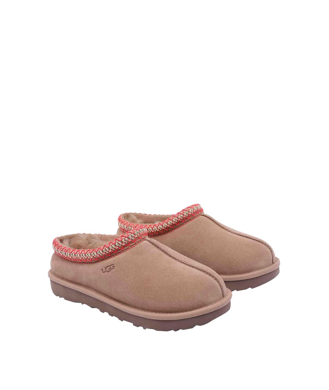 UGG Коричневые замшевые мюли, фото 2