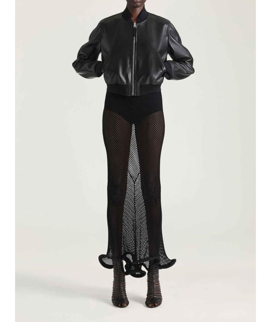 GIVENCHY Черная кожаная куртка, фото 2