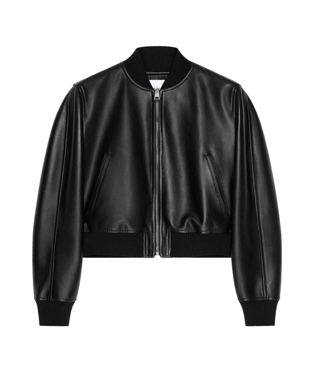 GIVENCHY Черная кожаная куртка, фото 1