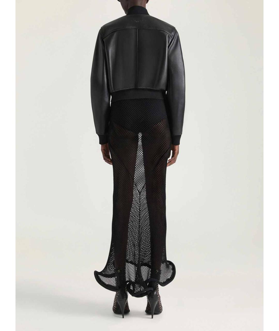 GIVENCHY Черная кожаная куртка, фото 3