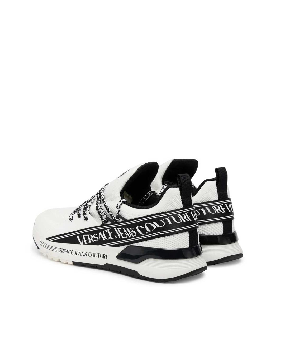 VERSACE JEANS COUTURE Белые низкие кроссовки / кеды, фото 3