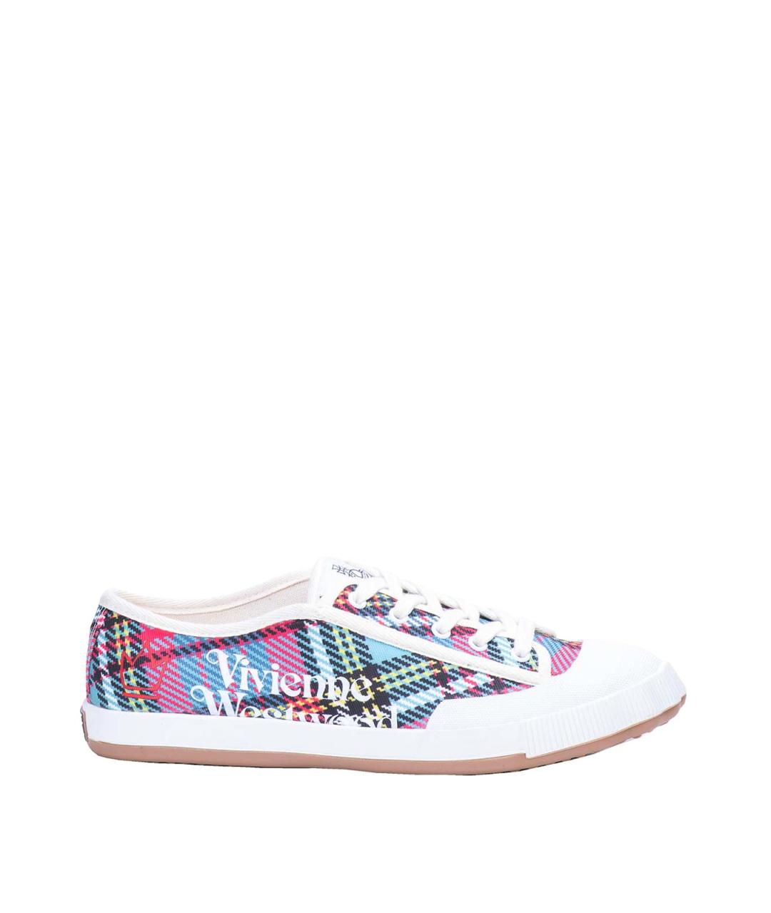 VIVIENNE WESTWOOD Мульти текстильные кроссовки, фото 1