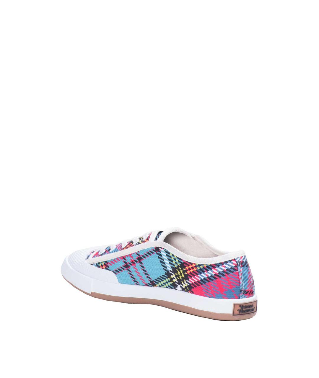 VIVIENNE WESTWOOD Мульти текстильные кроссовки, фото 3