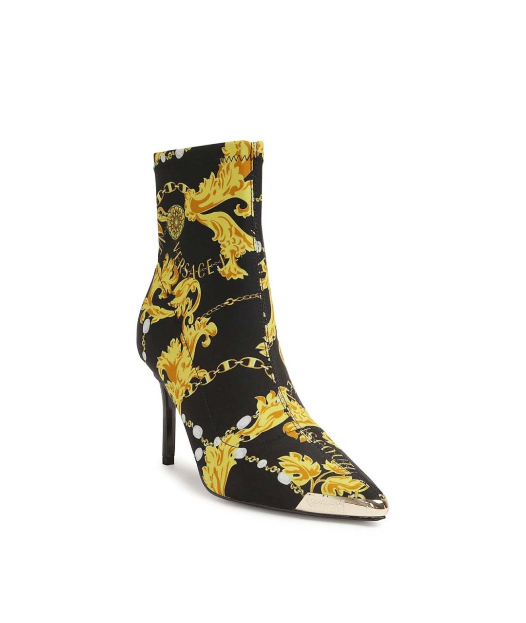 VERSACE JEANS COUTURE Мульти синтетические сапоги, фото 2