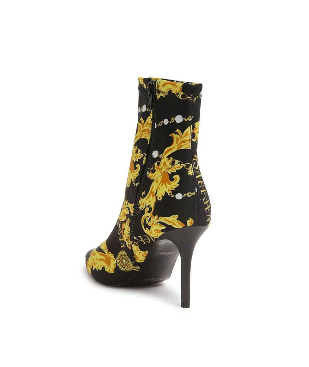 VERSACE JEANS COUTURE Мульти синтетические сапоги, фото 3
