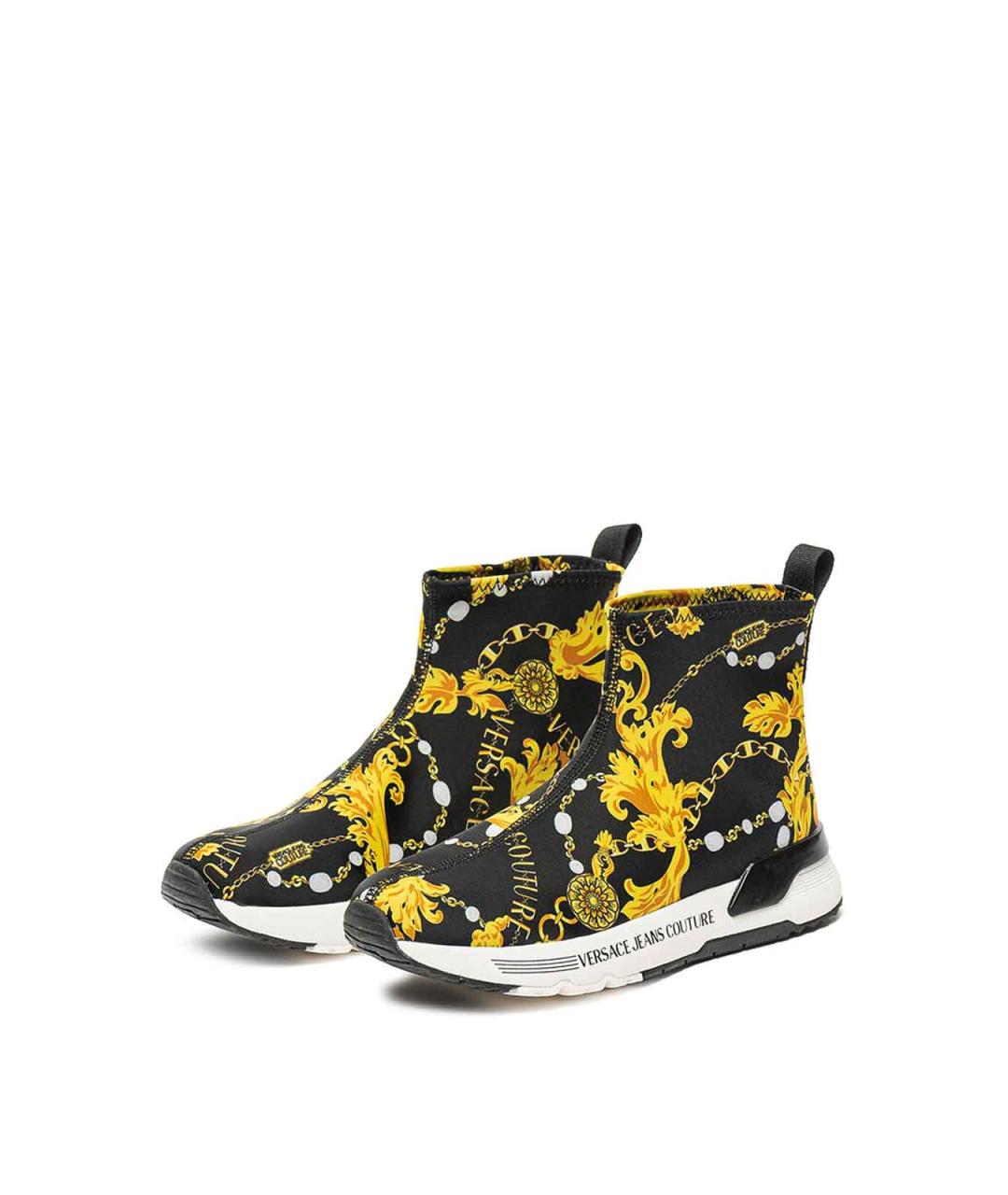 VERSACE JEANS COUTURE Мульти синтетические кроссовки, фото 3