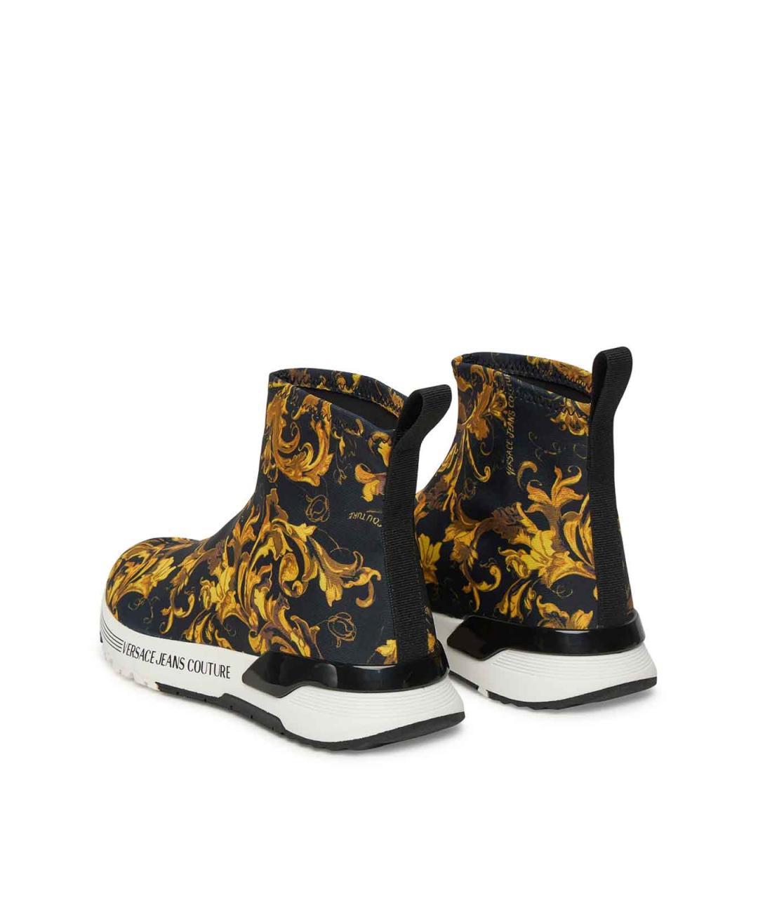 VERSACE JEANS COUTURE Черные резиновые кроссовки, фото 3