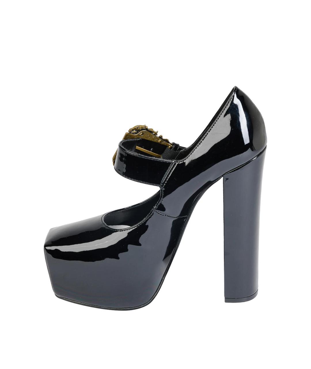 VERSACE JEANS COUTURE Черные туфли, фото 2