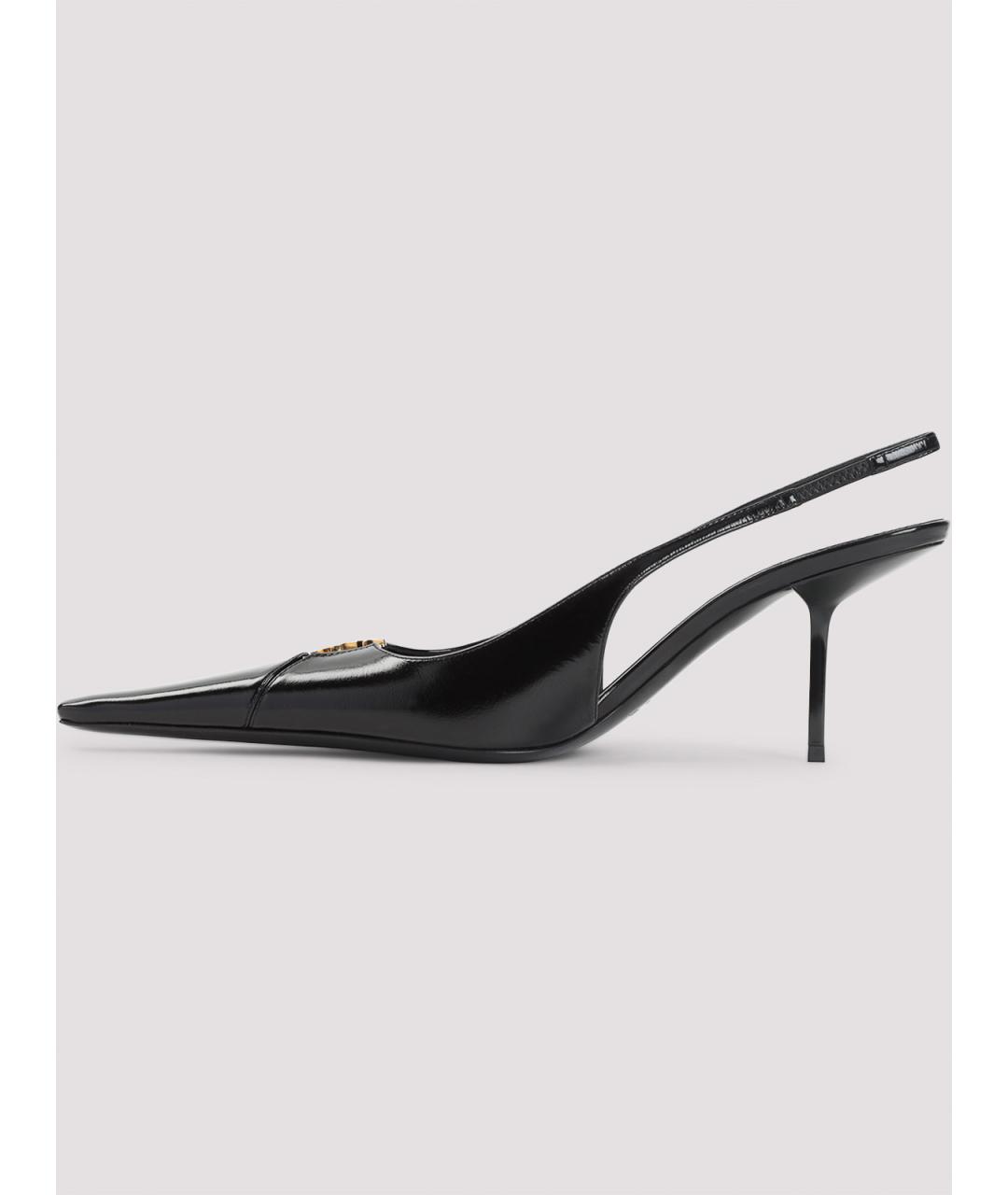 SAINT LAURENT Черные туфли, фото 2