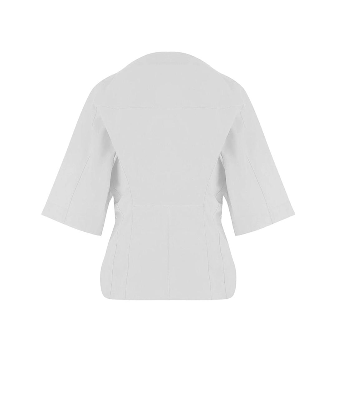 JACQUEMUS Белая хлопковая рубашка, фото 2