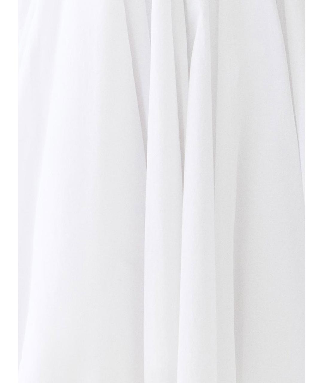 JACQUEMUS Белое хлопковое повседневное платье, фото 2