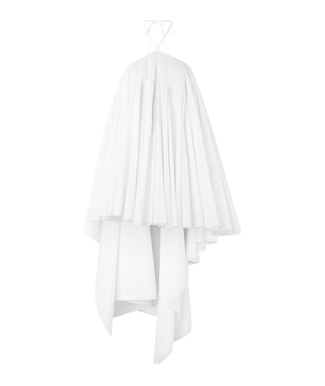 JACQUEMUS Белое хлопковое повседневное платье, фото 1