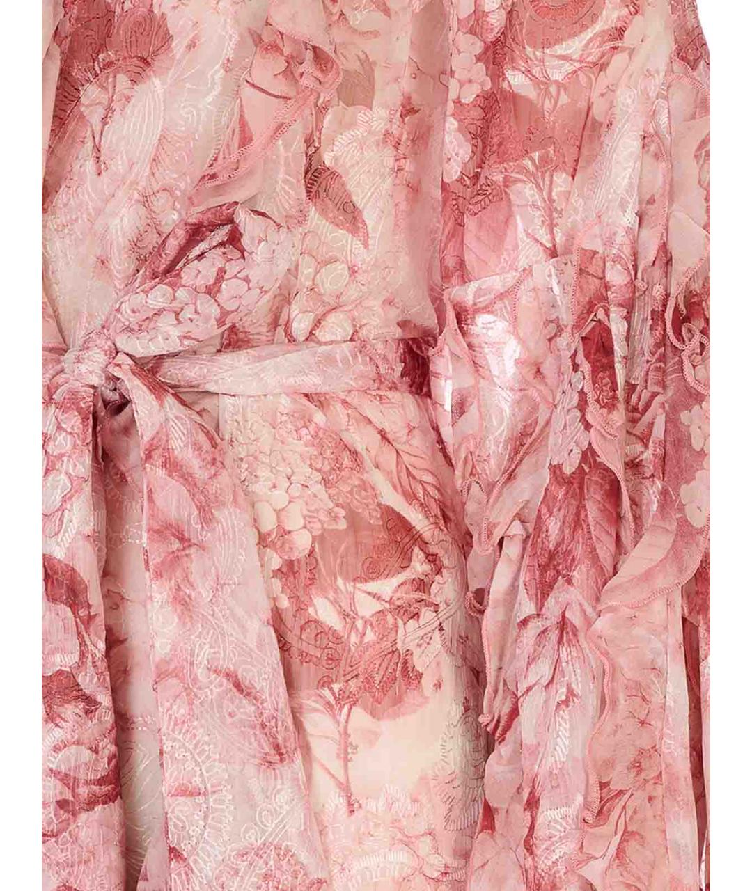 ALICE+OLIVIA Розовый полиэстеровый кардиган, фото 3
