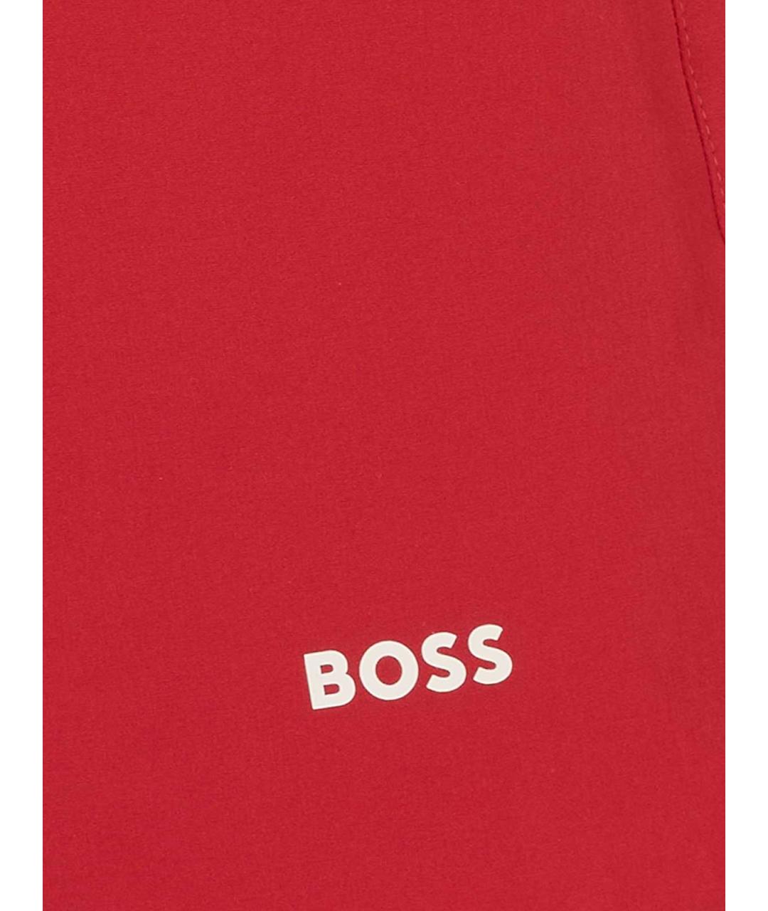HUGO BOSS Красные плавки, фото 3