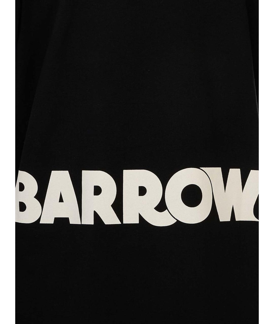 BARROW Черная хлопковая футболка, фото 3