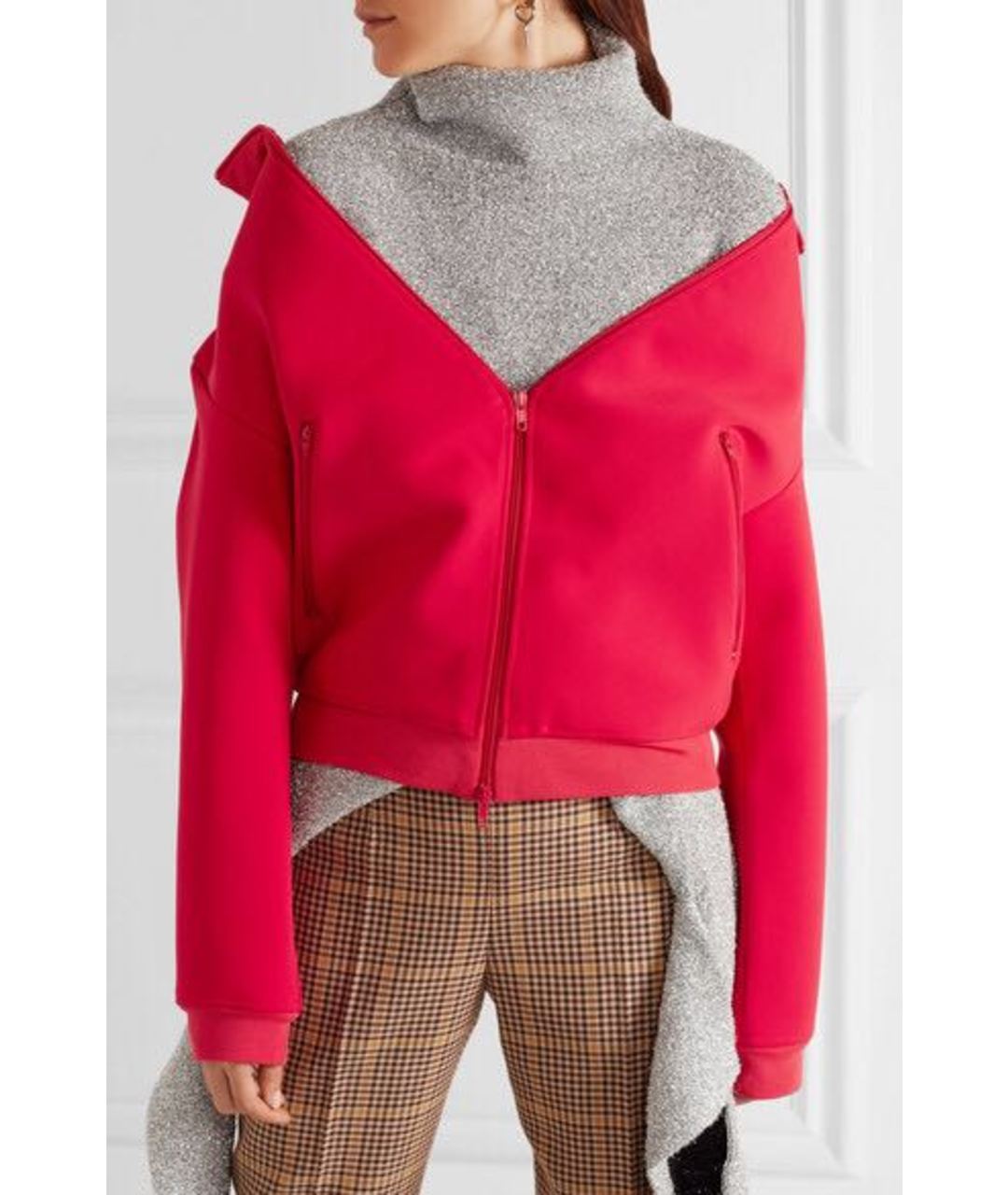 BALENCIAGA Красный полиэстеровый жакет/пиджак, фото 2