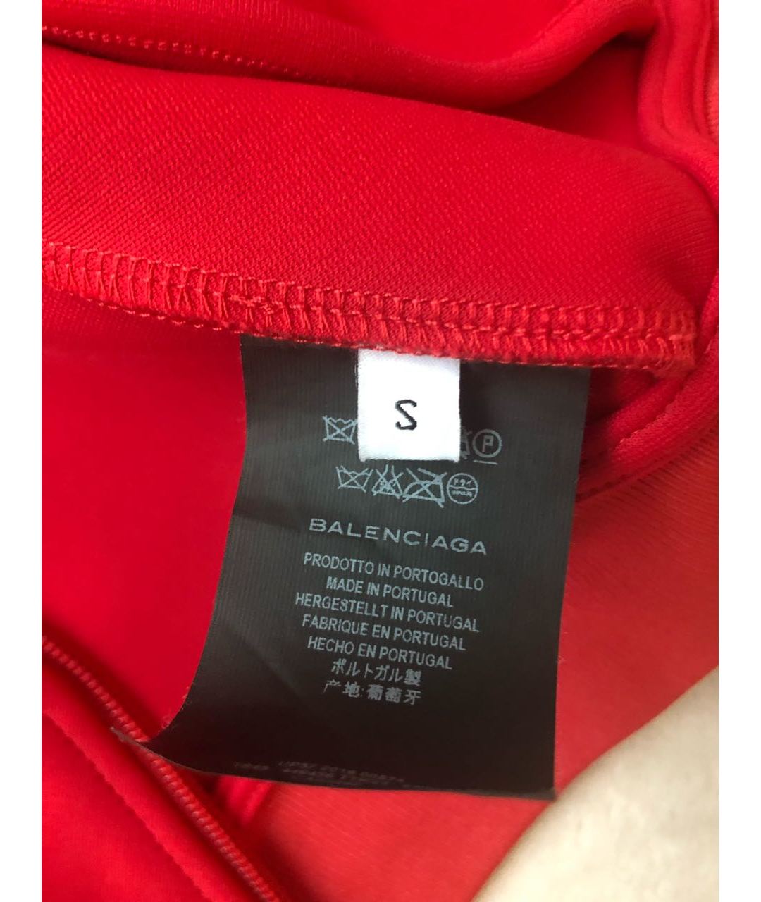 BALENCIAGA Красный полиэстеровый жакет/пиджак, фото 5