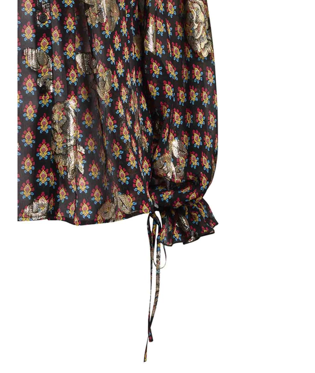 ETRO Черная шелковая рубашка, фото 3