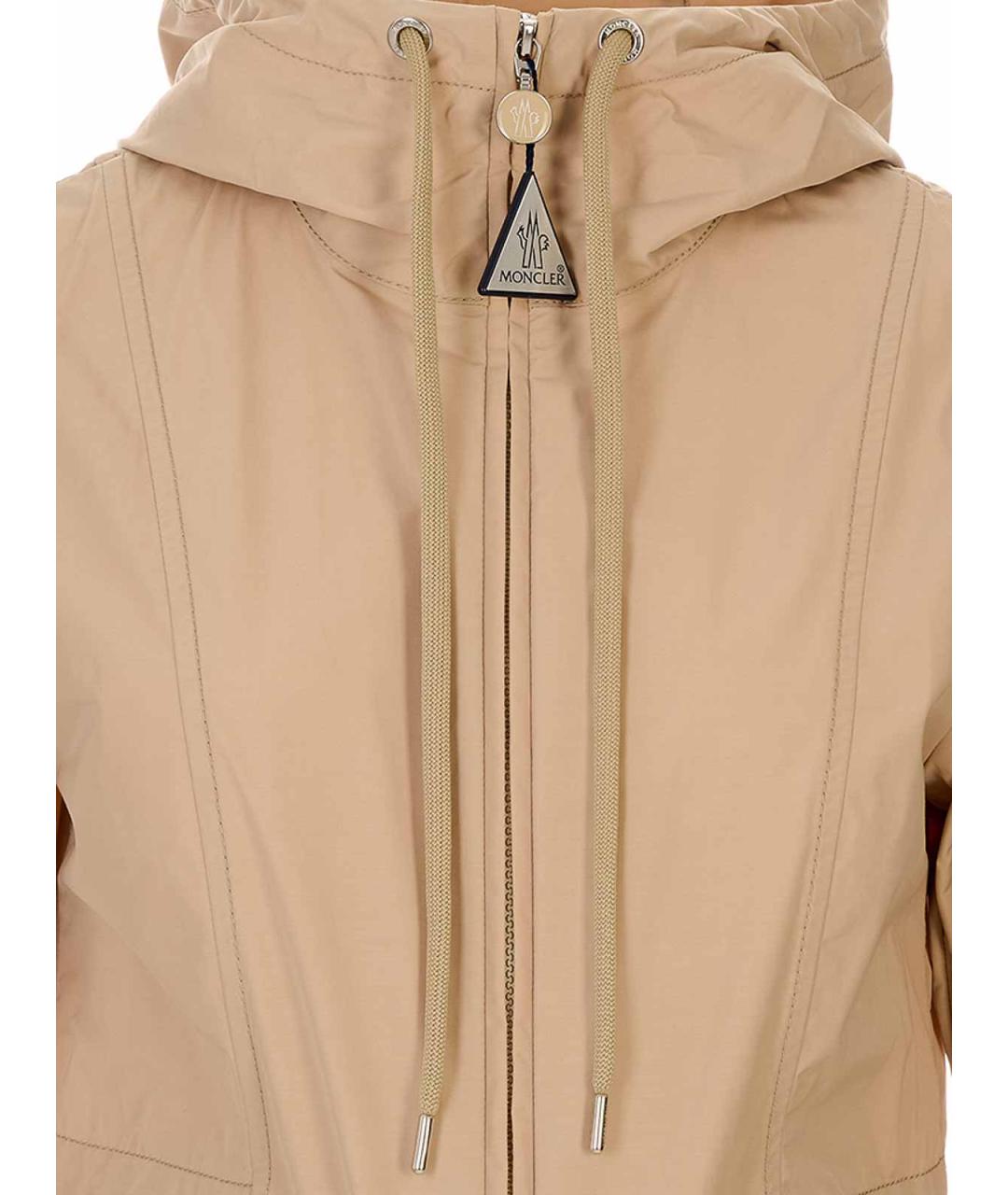 MONCLER Коричневая парка, фото 3