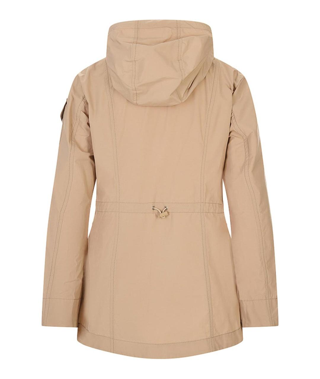 MONCLER Коричневая парка, фото 2