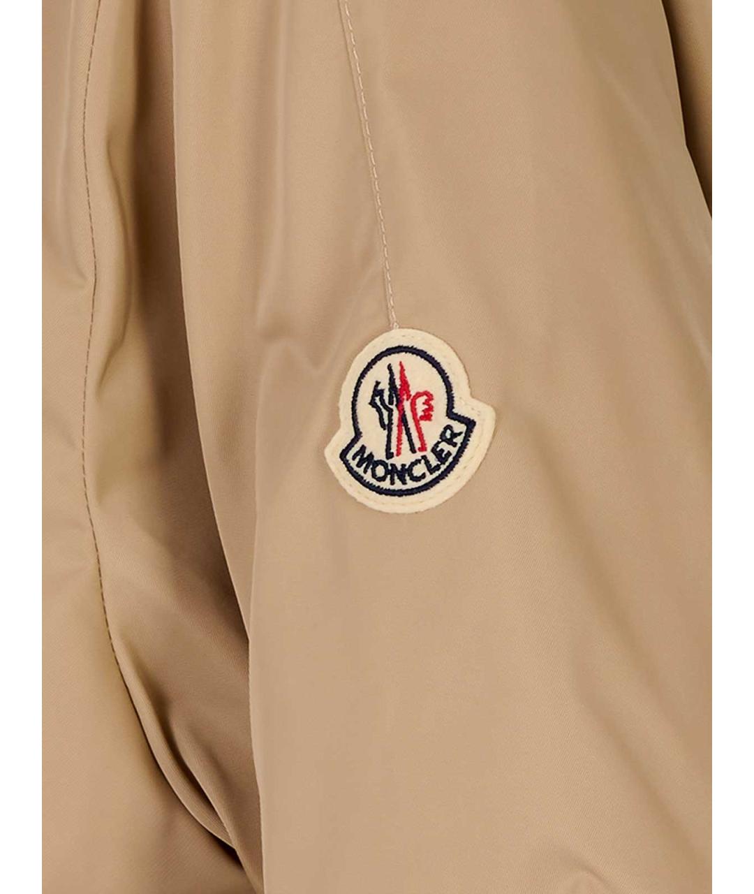 MONCLER Коричневая куртка, фото 3