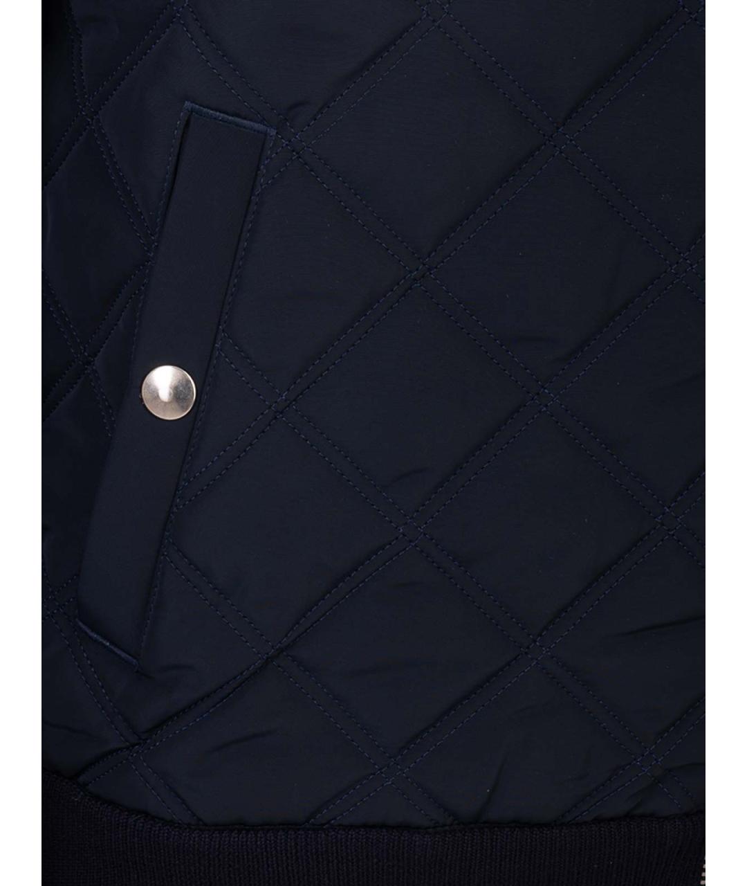 HUGO BOSS Темно-синяя шерстяная куртка, фото 3