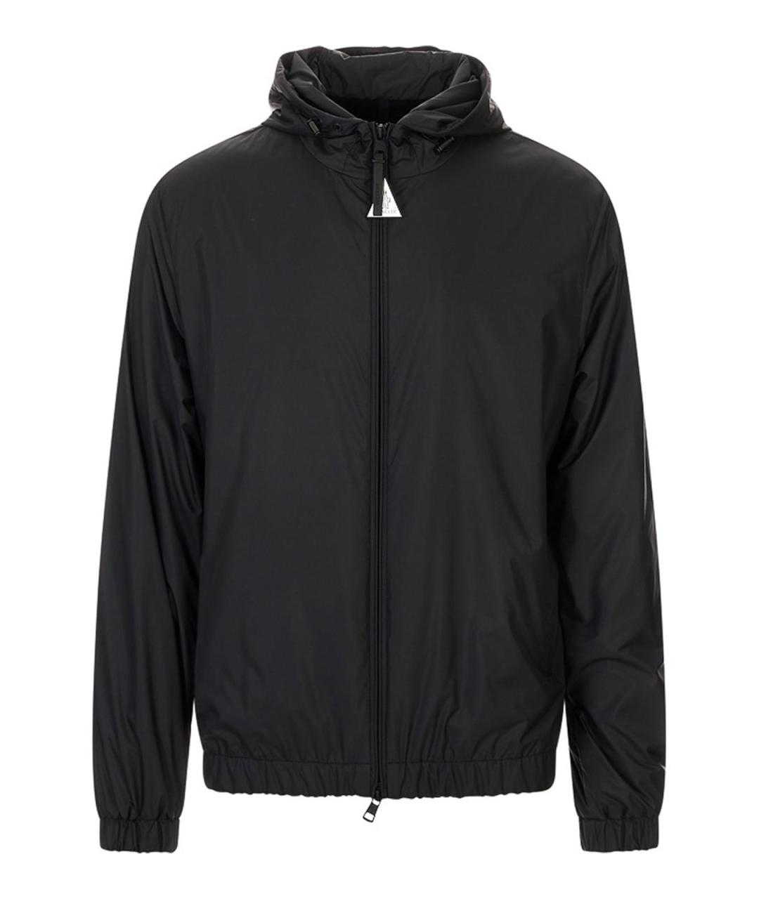 MONCLER Черная хлопковая куртка, фото 1