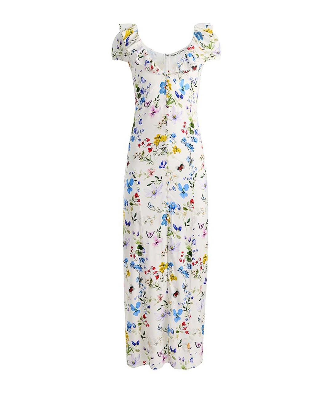 ALICE+OLIVIA Мульти вискозное повседневное платье, фото 1