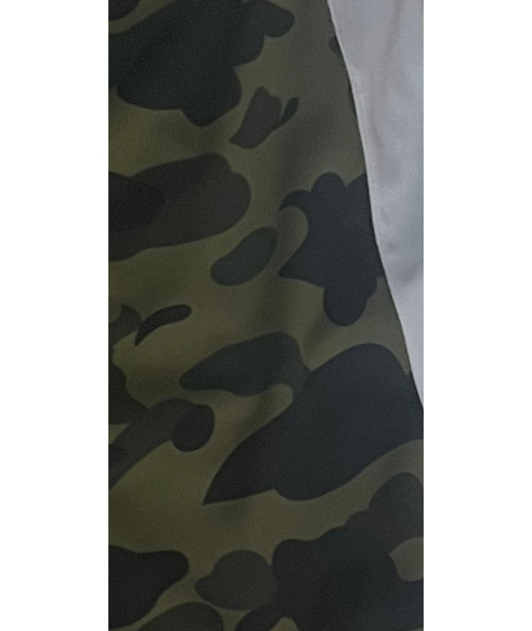BAPE Зеленый хлопковый спортивный костюм, фото 4