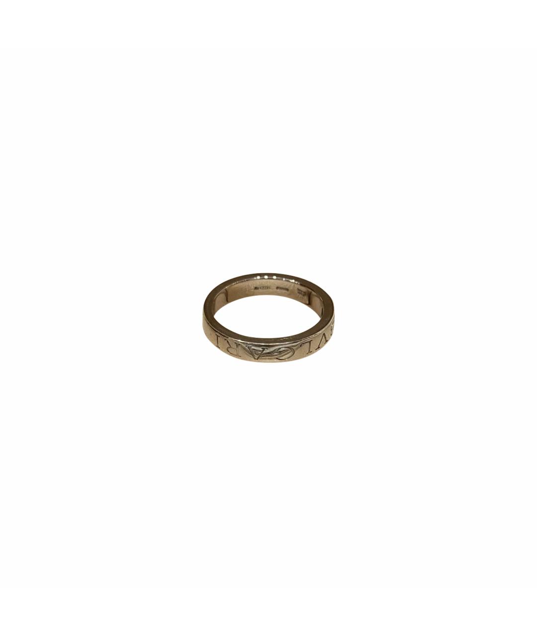 BVLGARI Серебряное кольцо из белого золота, фото 1