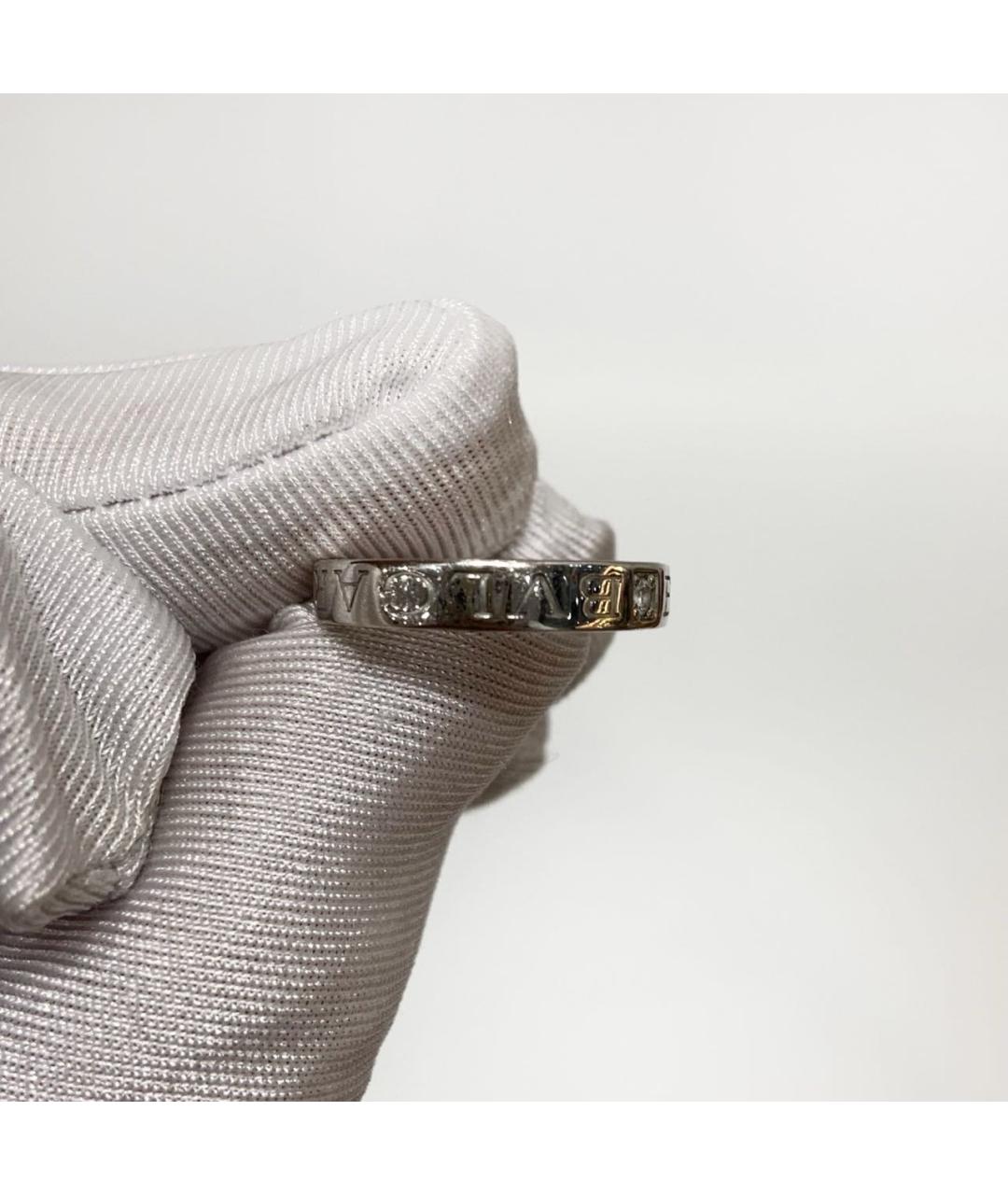 BVLGARI Серебряное кольцо из белого золота, фото 8