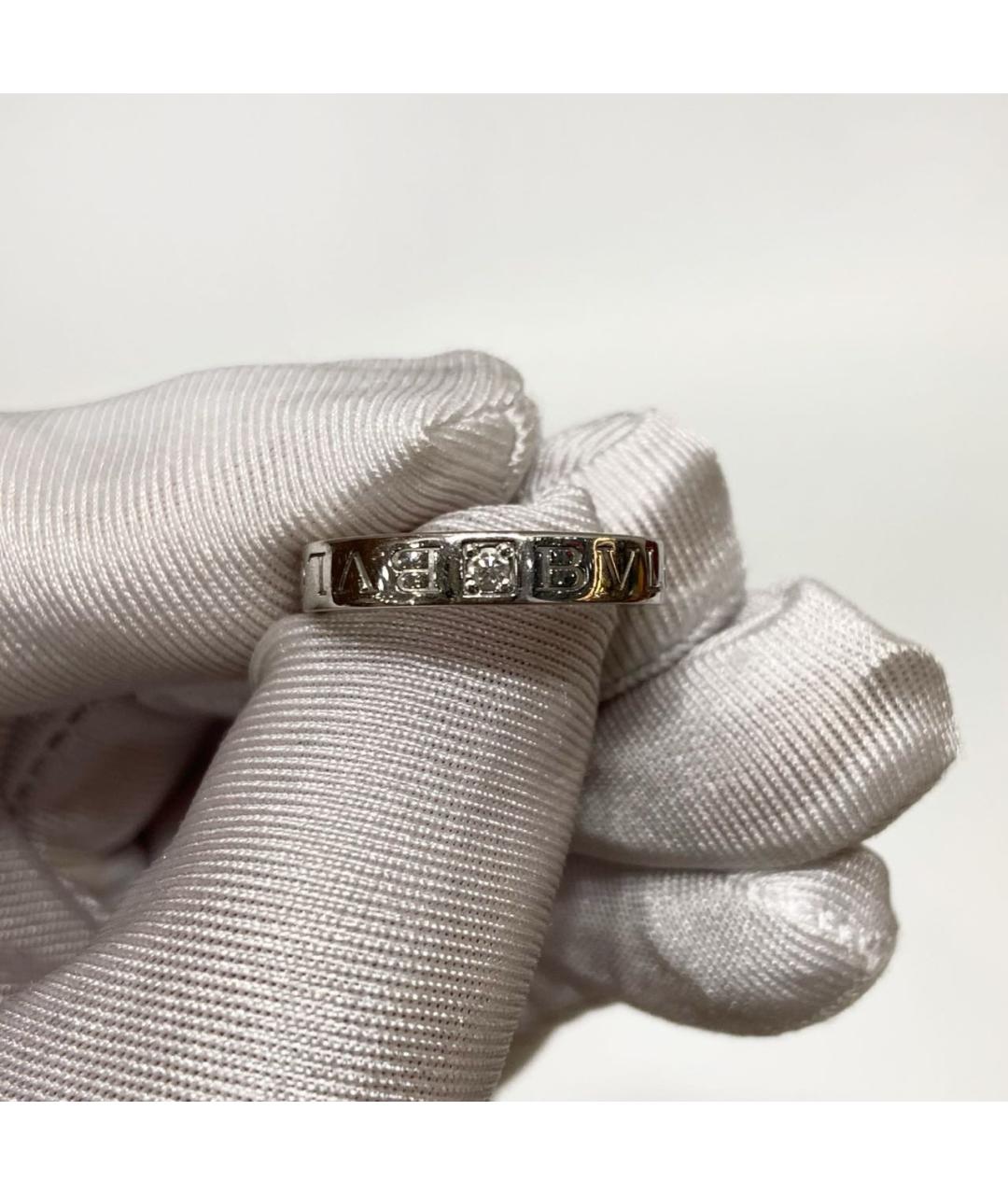 BVLGARI Серебряное кольцо из белого золота, фото 7