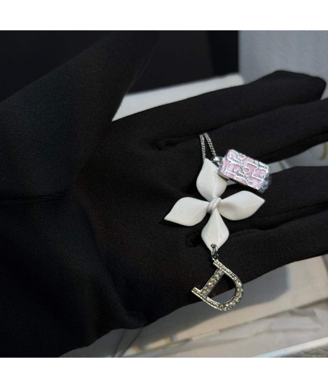 CHRISTIAN DIOR Белое колье, фото 4