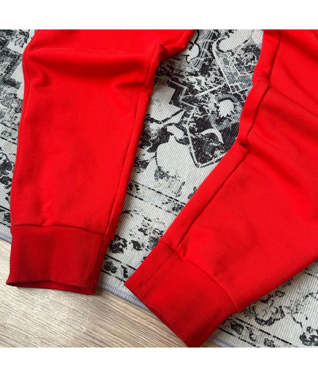 CP COMPANY Красные хлопковые брюки чинос, фото 2
