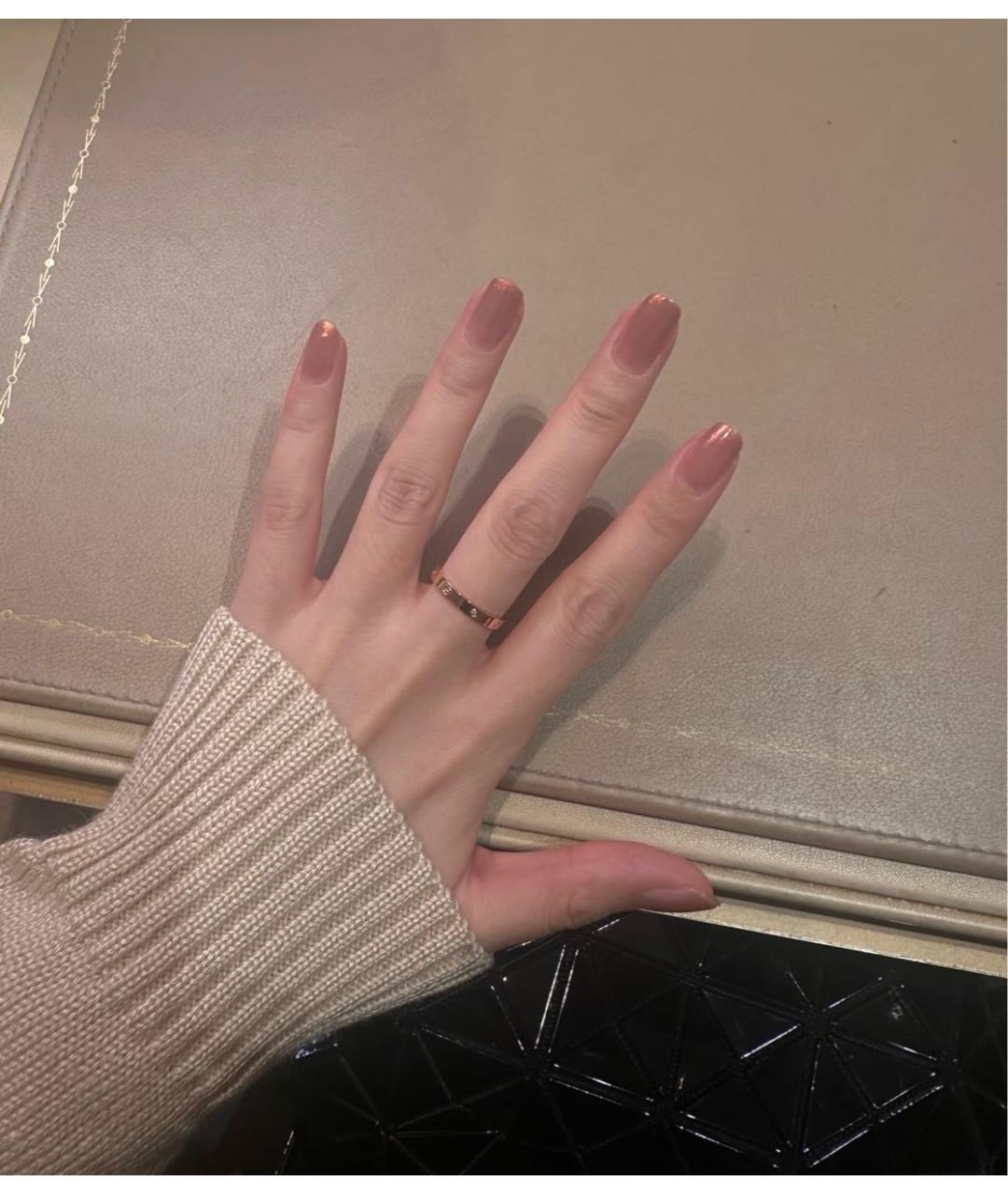 CARTIER Золотое кольцо из розового золота, фото 8