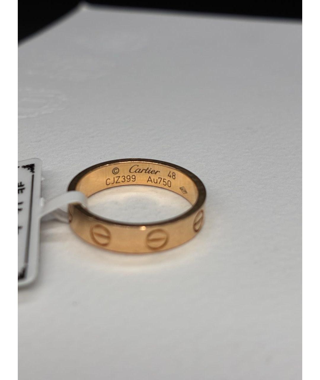 CARTIER Золотое кольцо из розового золота, фото 7