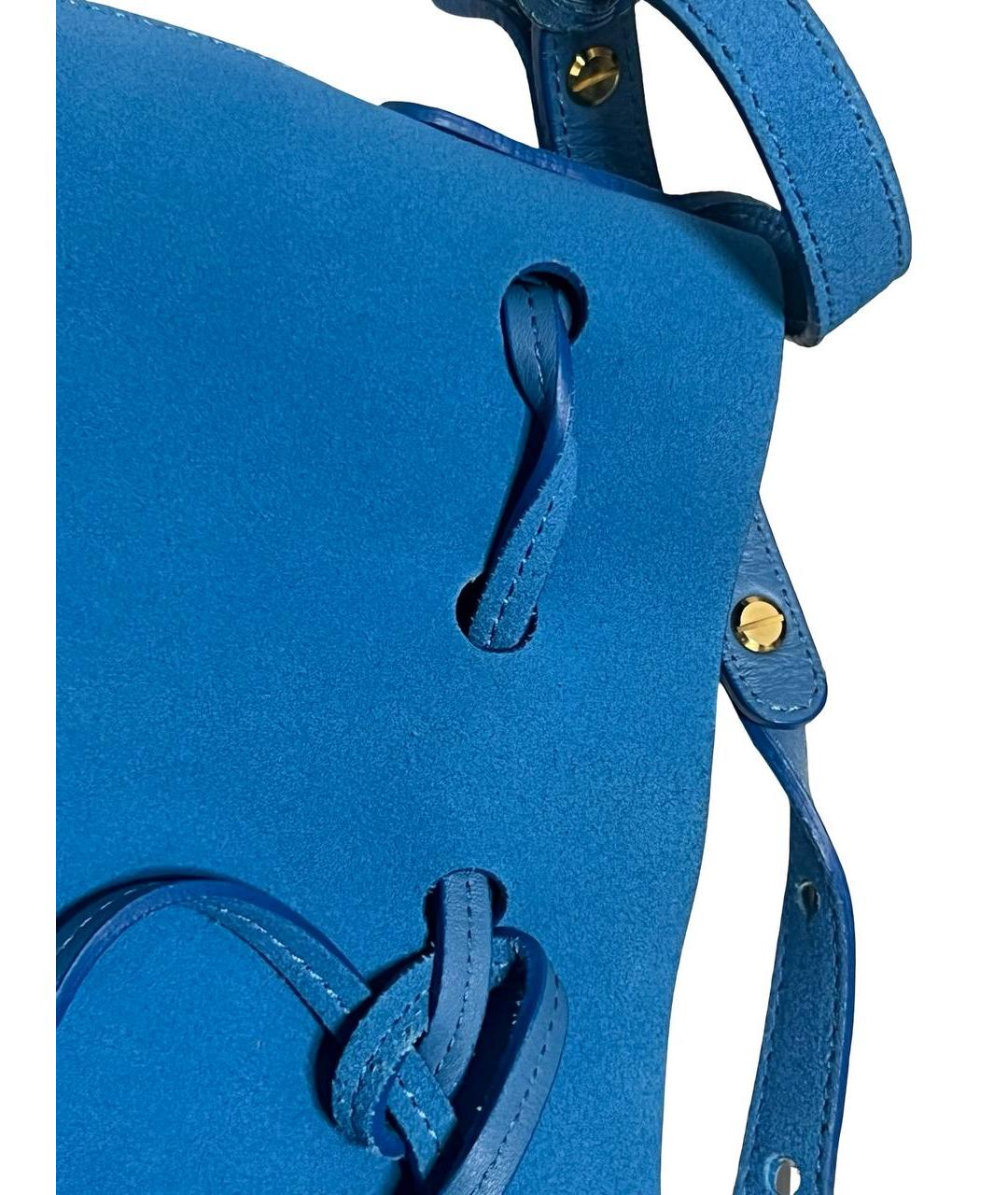 MANSUR GAVRIEL Бирюзовый рюкзак, фото 5