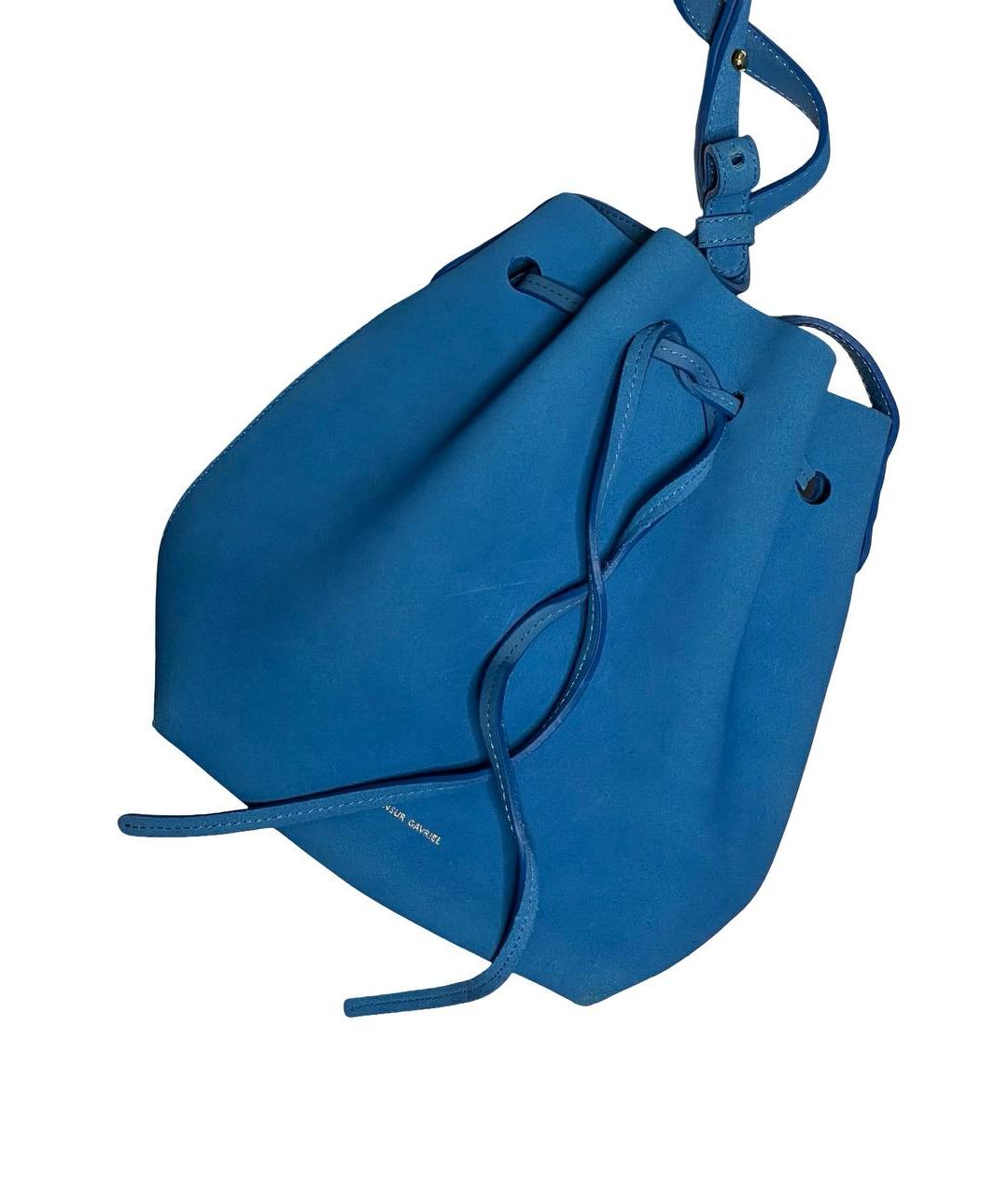 MANSUR GAVRIEL Бирюзовый рюкзак, фото 2