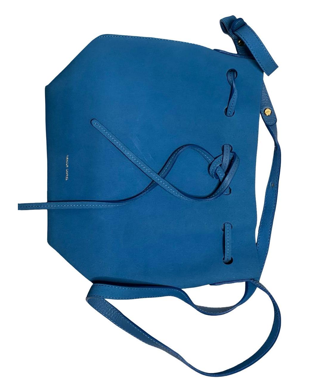 MANSUR GAVRIEL Бирюзовый рюкзак, фото 1